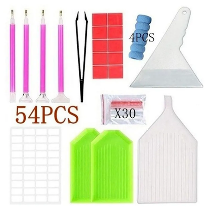 CrystalCraft 5D Diamond Painting Tool Set