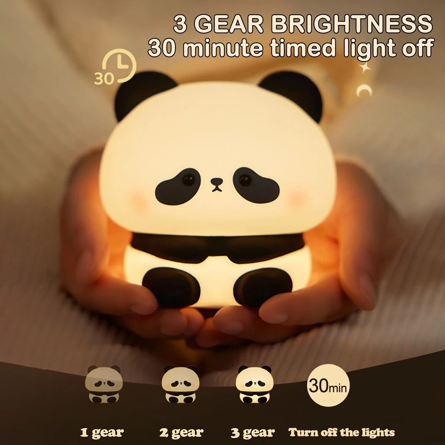 PandaDream LED Glow Night Lamp