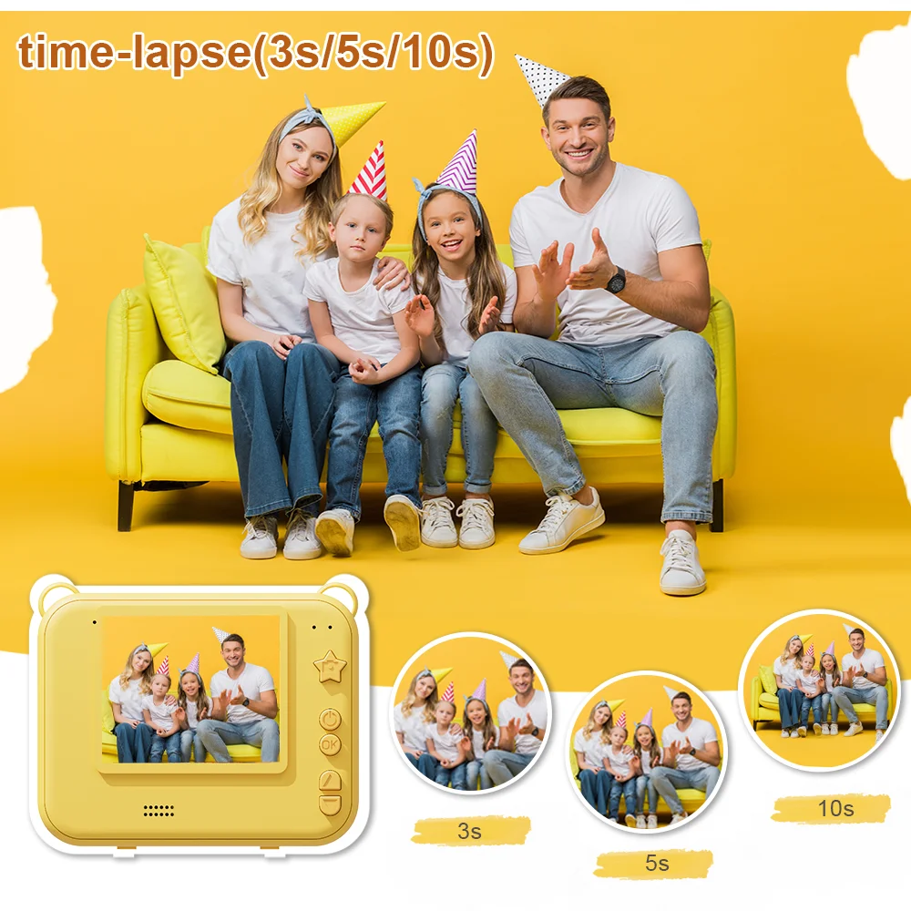 SnapStar Kids' Instant Digital Camera
